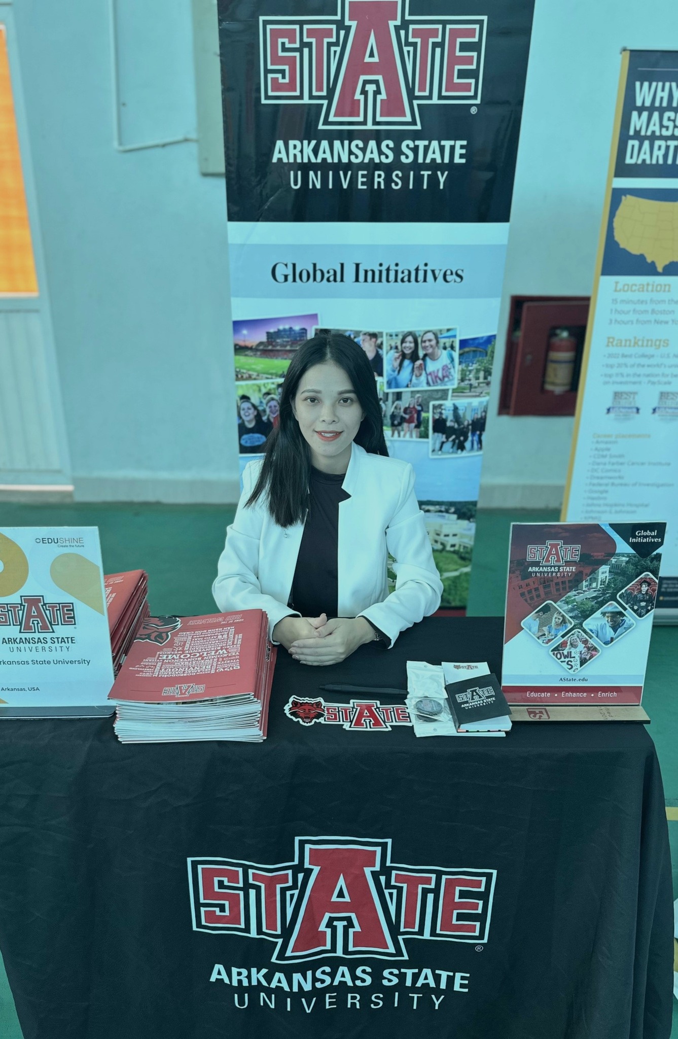 A-State tham dự Triển lãm Du học tại Trường THPT Chuyên Thái Nguyên