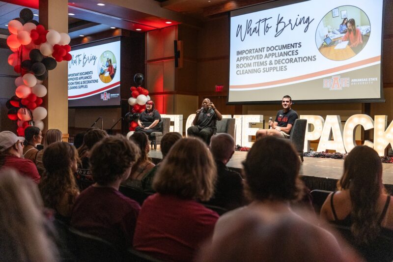 New student orientation at The Reng Student Union for All Majors on July 29, 2025 to help transition to college and learn about college life.