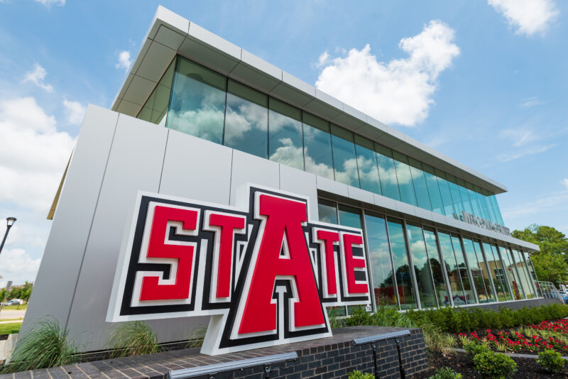 Campus visit at A-State's Welcome Center