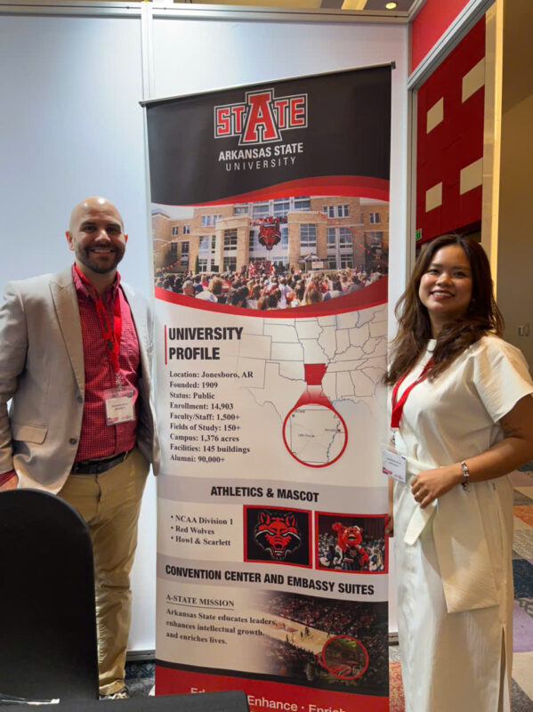 Đại học Bang Arkansas (A-State) Gặp Gỡ Học Sinh, Sinh Viên Việt Nam tại Vietnam Education Fair 2025