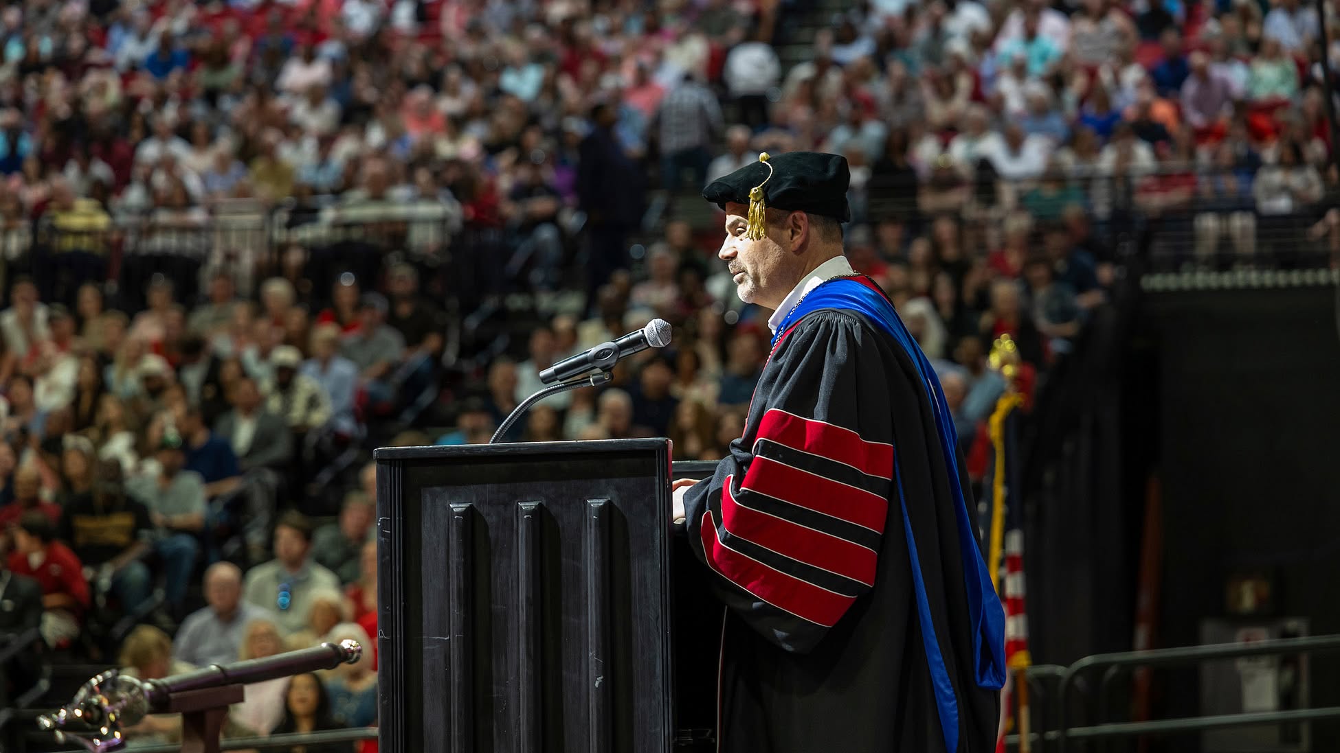 Sinh viên tốt nghiệp tại Arkansas State University Spring Commencement 2026