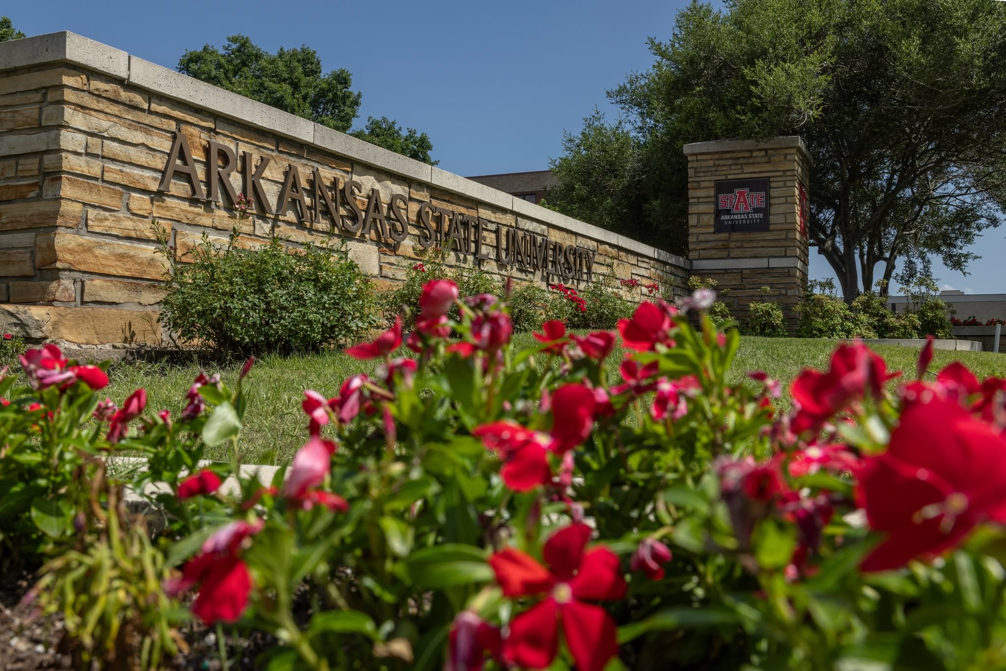 Khu học xá Arkansas State University trong mùa hè